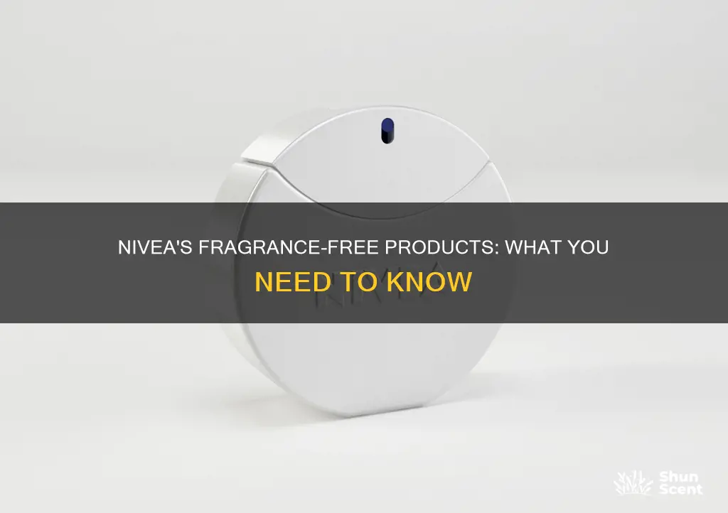 is nivea fragrance free