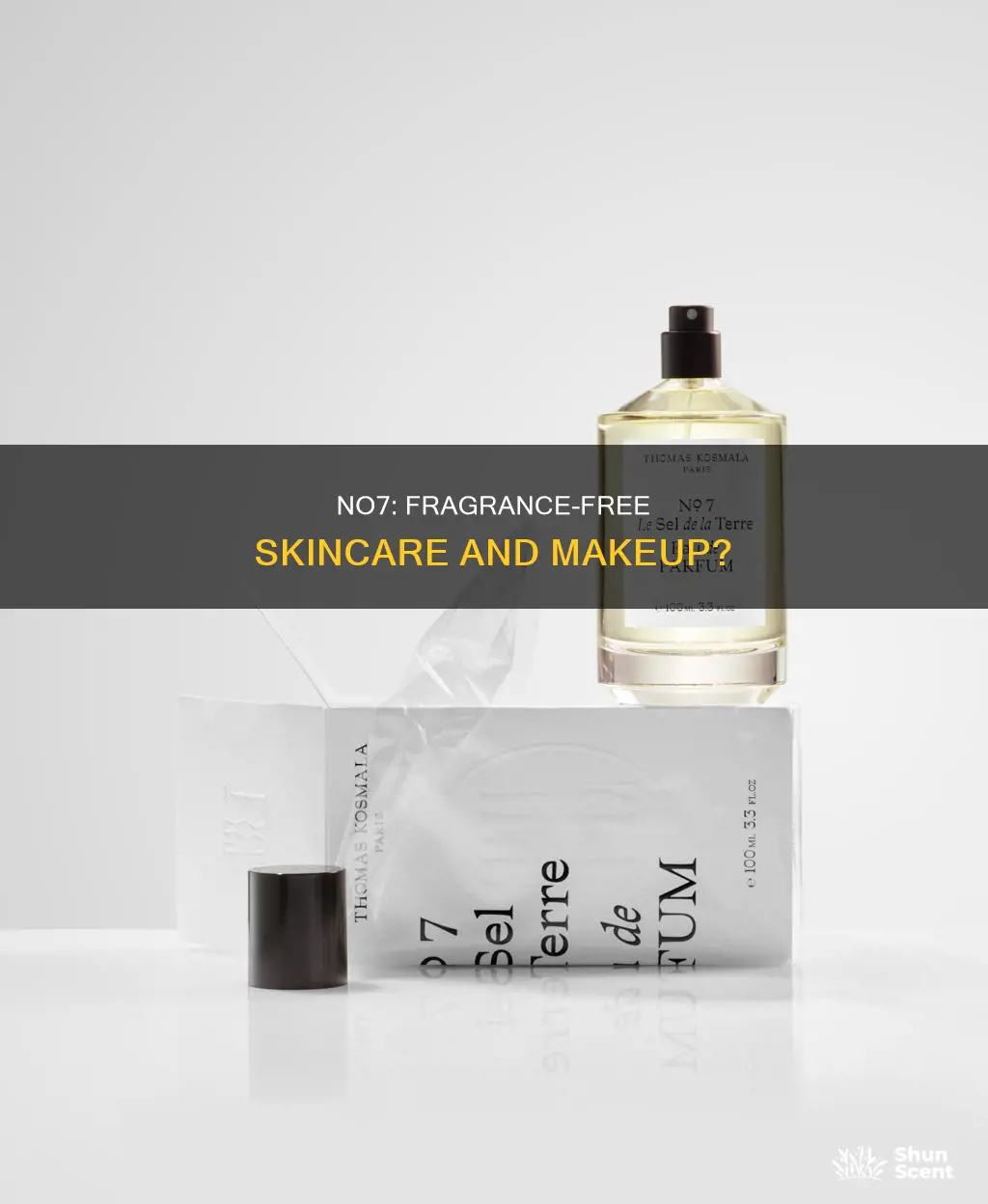 is no7 fragrance free
