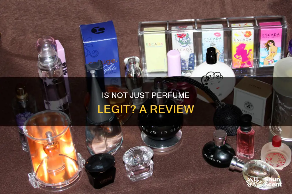 is not just perfume legit