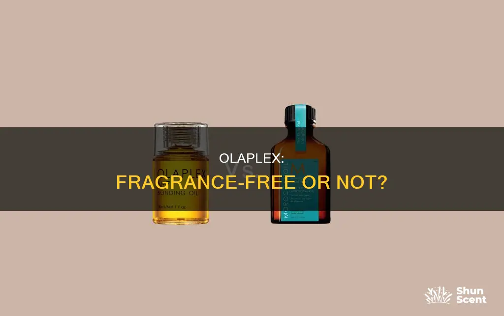 is olaplex fragrance free