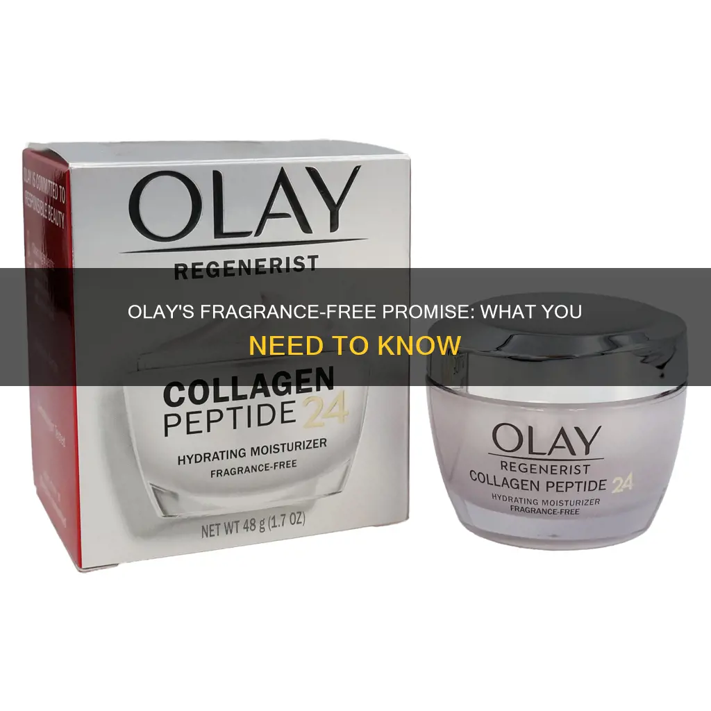 is olay fragrance free