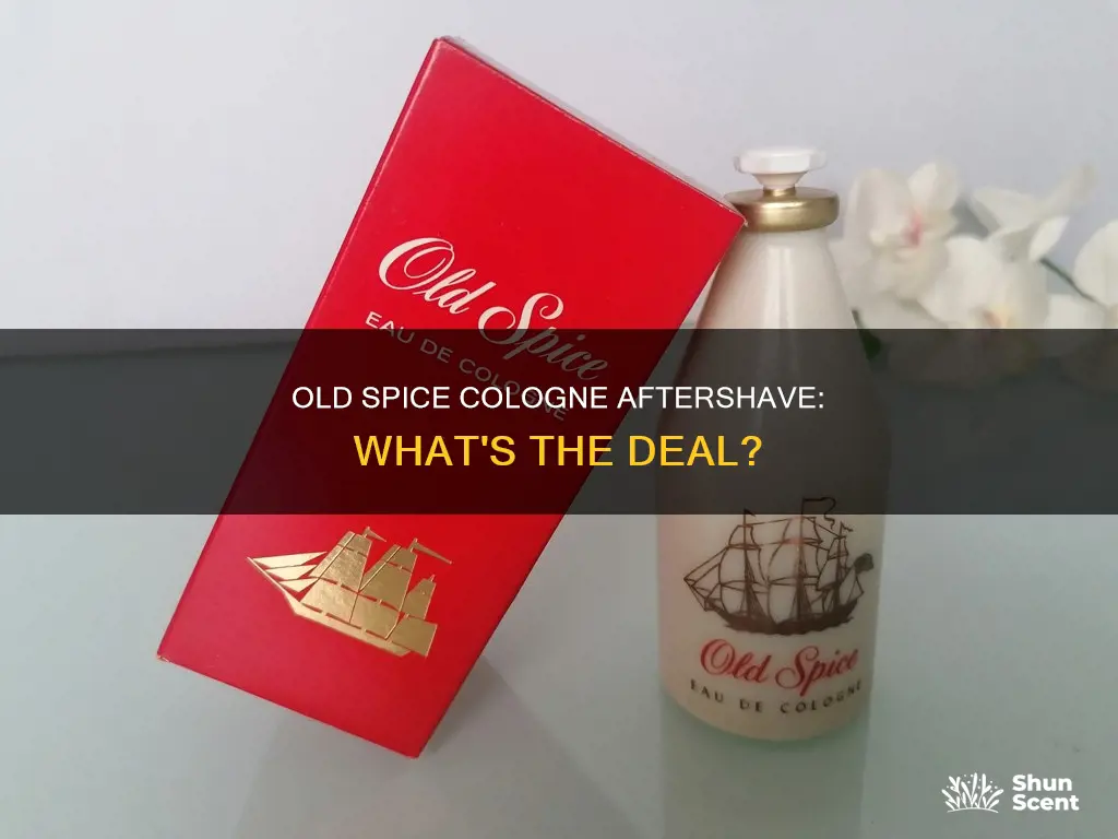 is old spice cologne aftershave