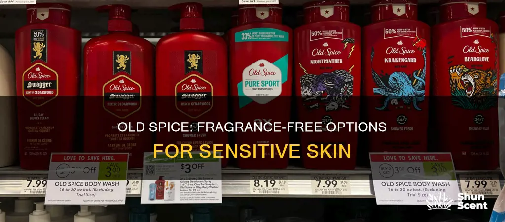 is old spice fragrance free coghlon