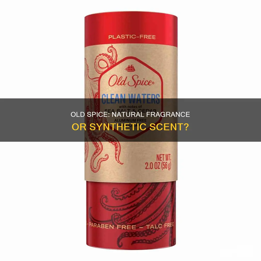 is old spice fragrance natural