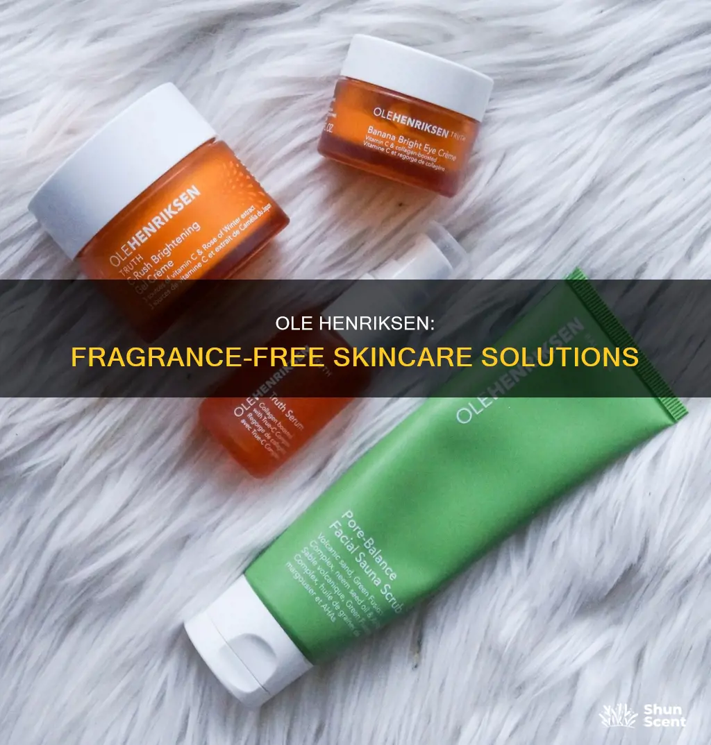 is ole henriksen fragrance free