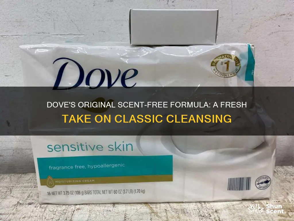 is original dove soap fragrance free