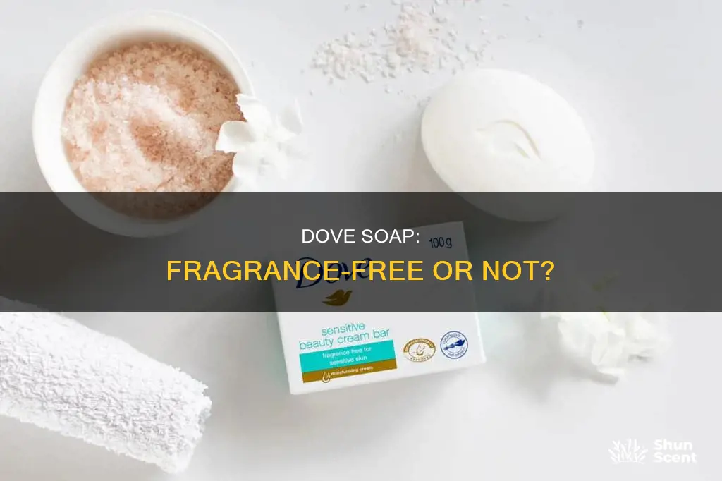 is original dove soap fragrance free