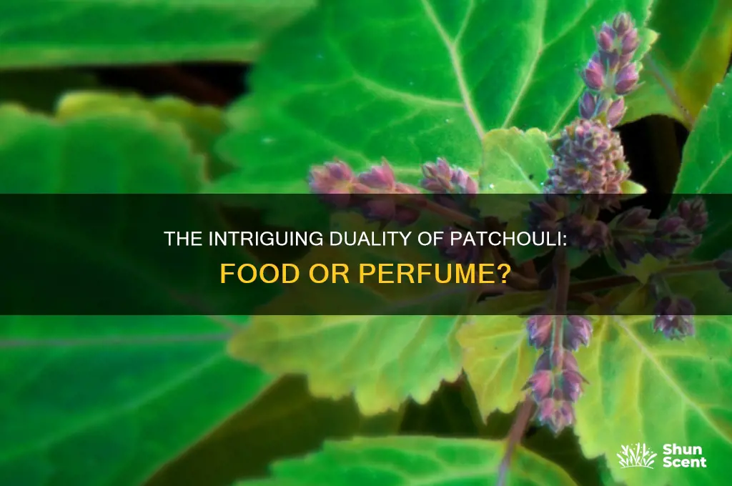 is pachouli a foodnor perfume