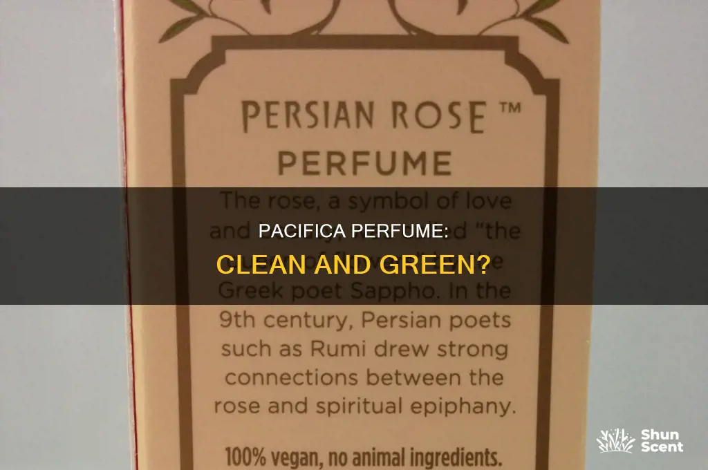 is pacifica perfume clean