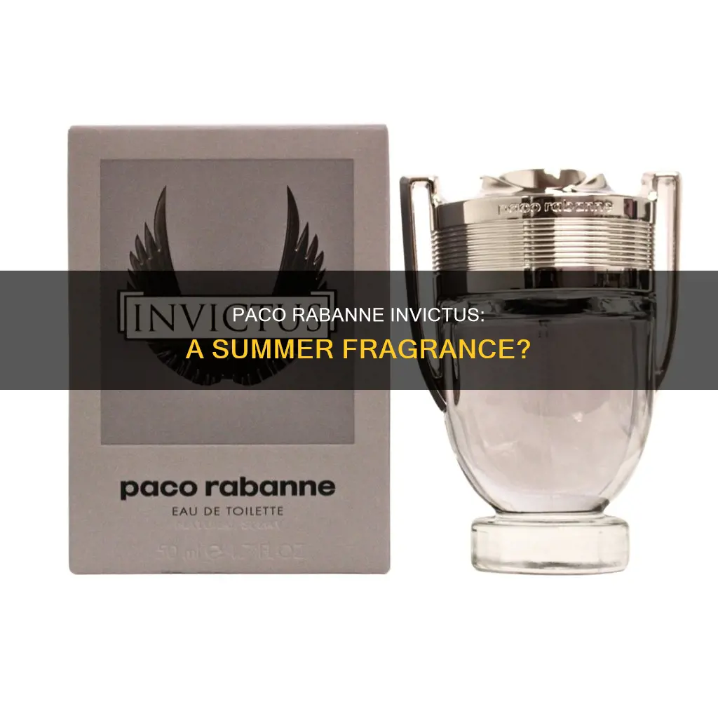 is paco rabanne invictus a summer fragrance