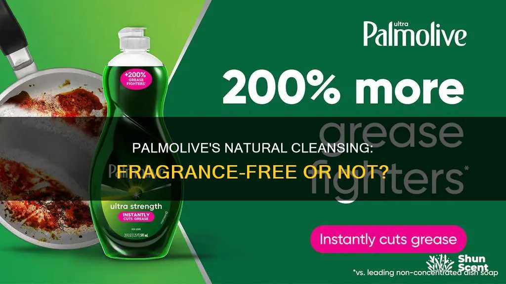 is palmolive soap fragrance free