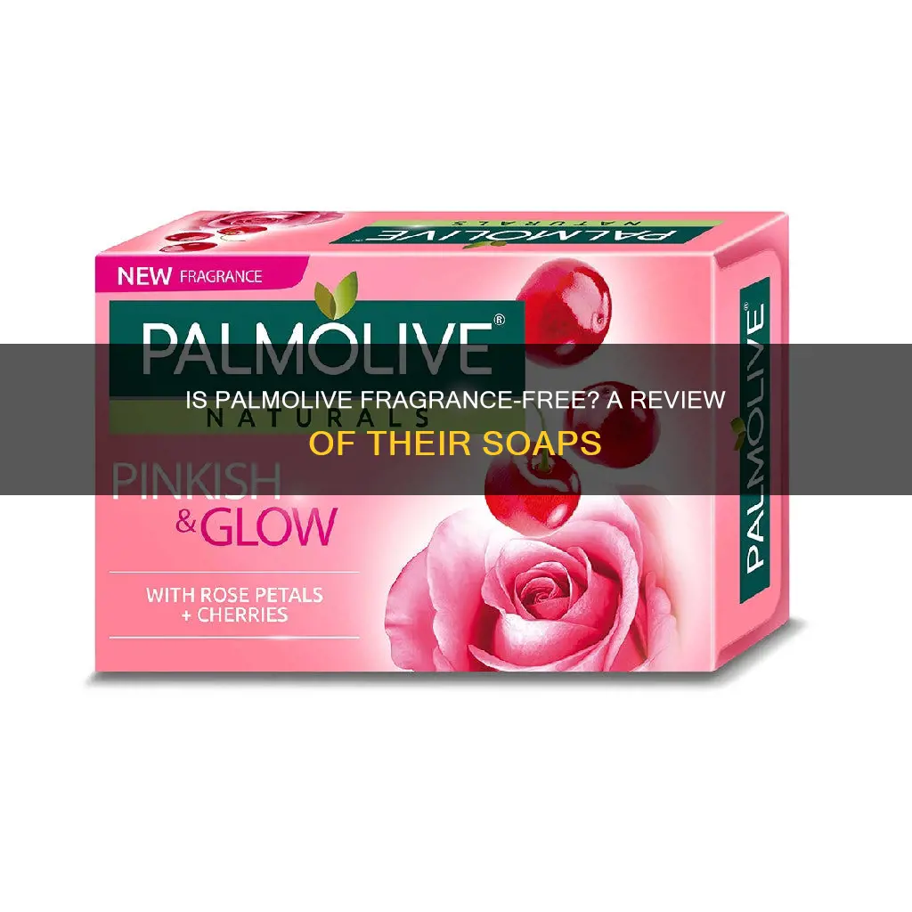 is palmolive soap fragrance free