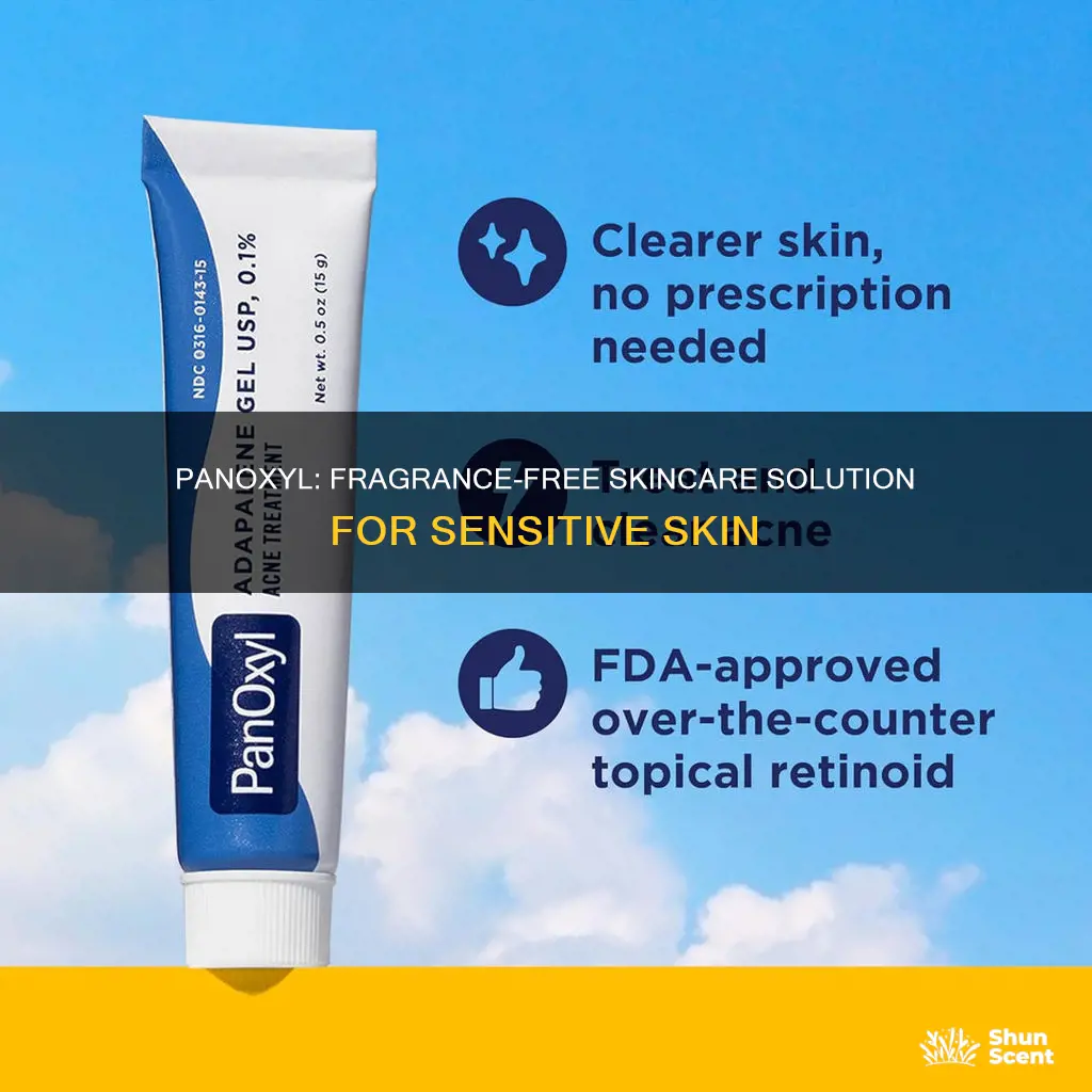 is panoxyl fragrance free