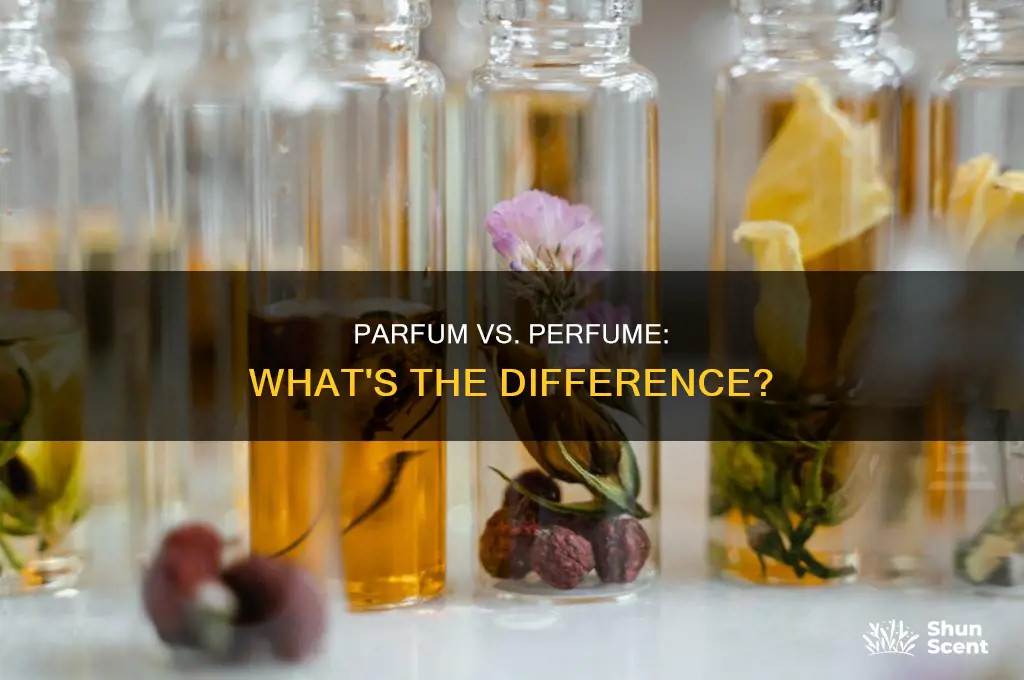 is parfum stronger than perfume