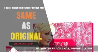 Paris Hilton Perfume: Original vs. Anniversary Edition