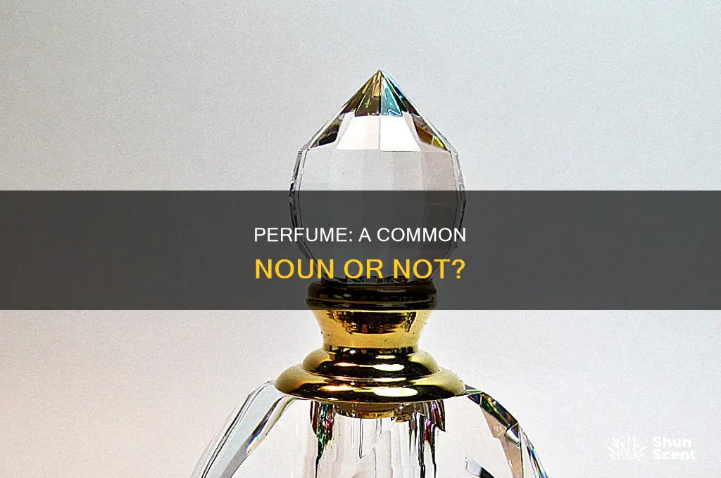 is perfume a common noun