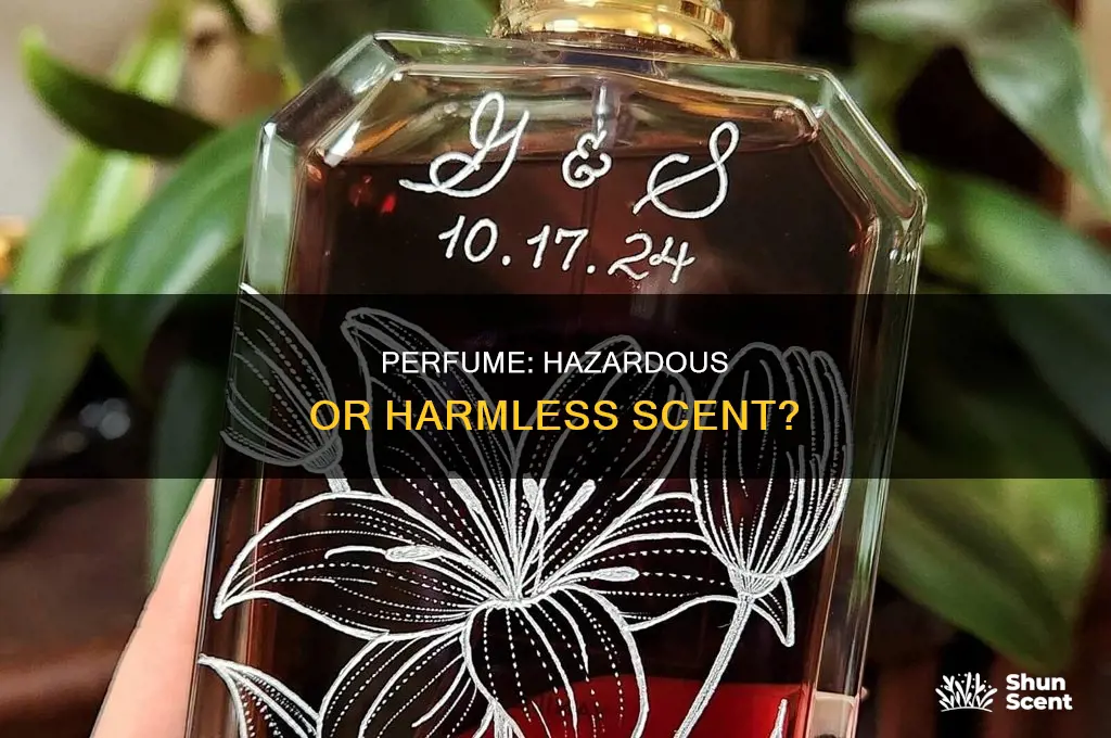 is perfume a hazardous material