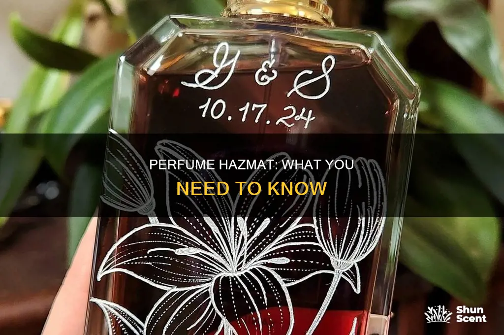 is perfume a hazmat