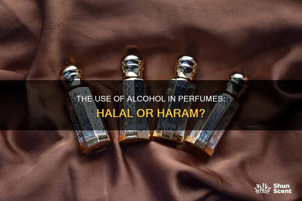 is perfume alcohol haram