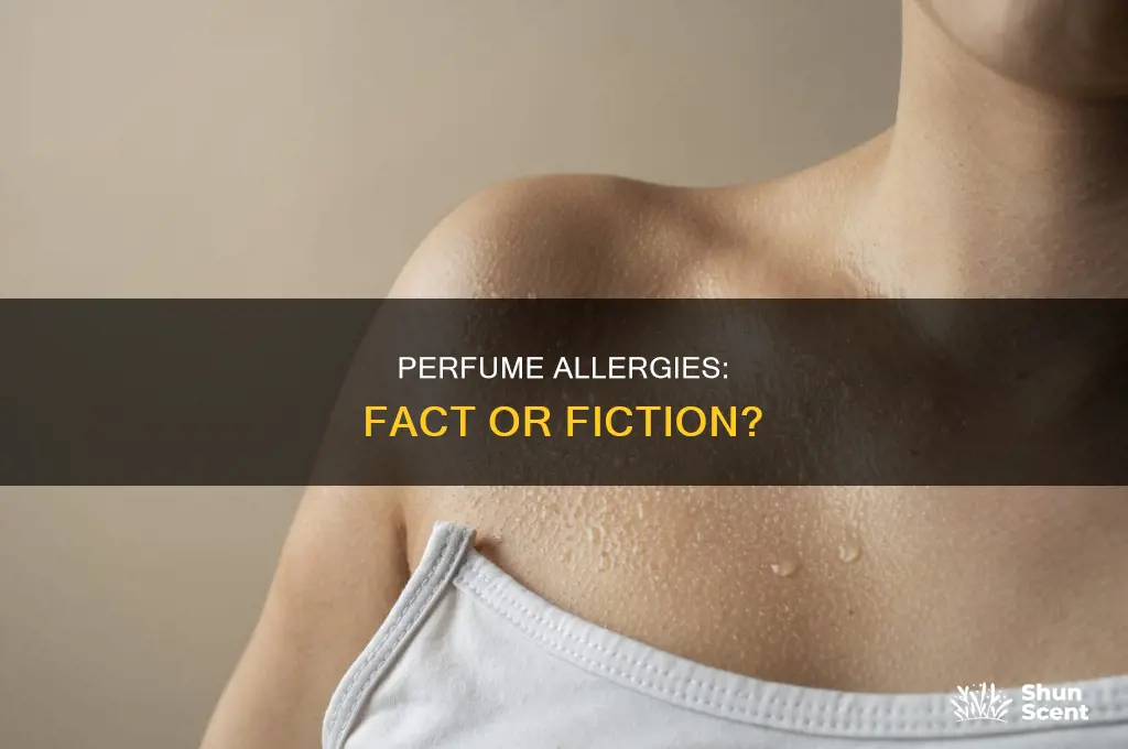 is perfume allergy real