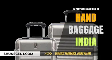 Perfume Rules for Hand Baggage in India