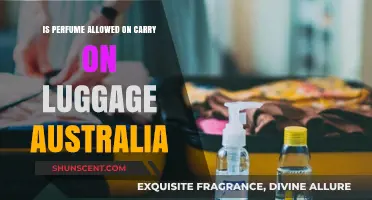 Traveling with Perfume: Carry-On Rules in Australia
