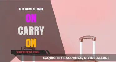 Can You Bring Perfume in Carry-On?