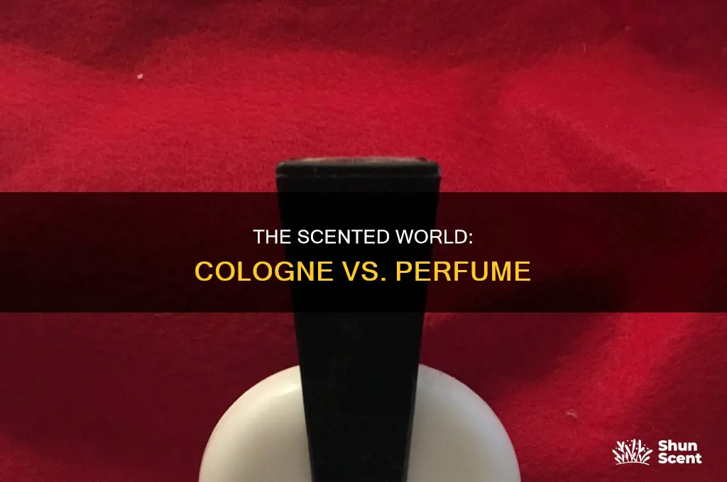 is perfume and cologne difference