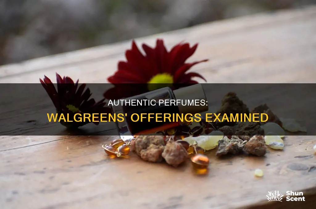 is perfume at walgreens real