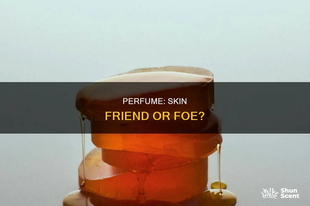 is perfume bad for skin