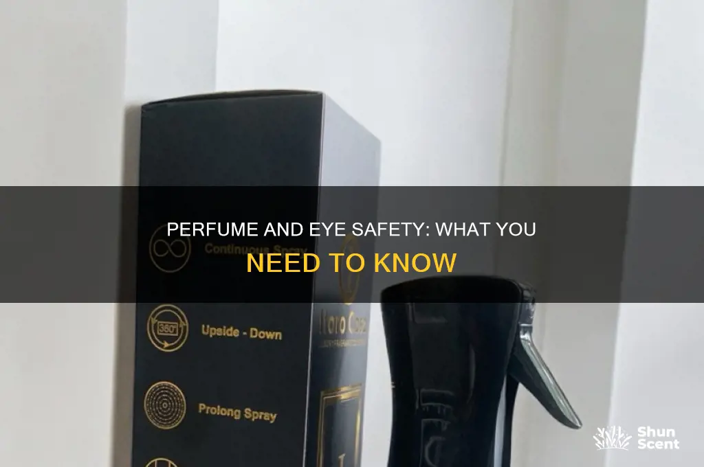 is perfume bad for your eyes