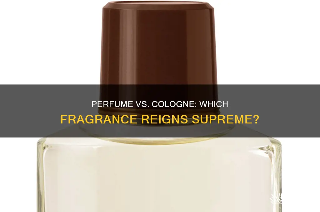 is perfume better than cologne