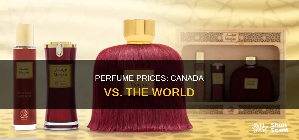 is perfume cheaper in canada