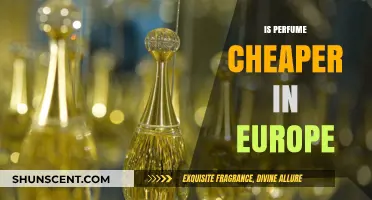 Perfume Shopping: Europe vs. the Rest