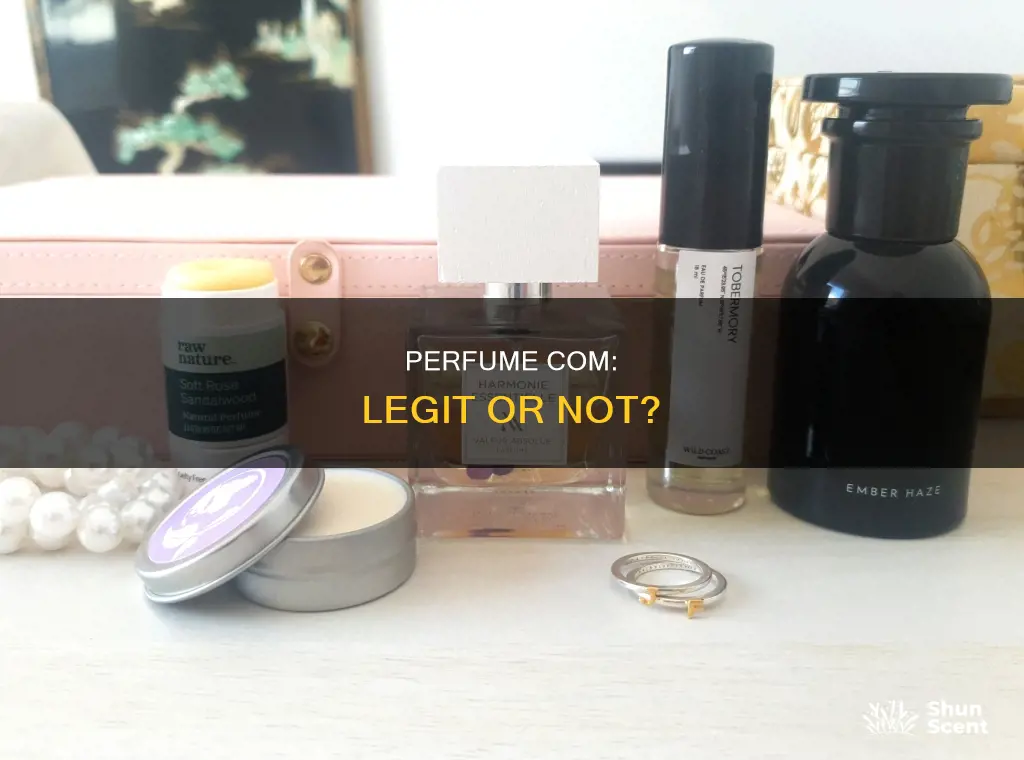 is perfume com legitimate