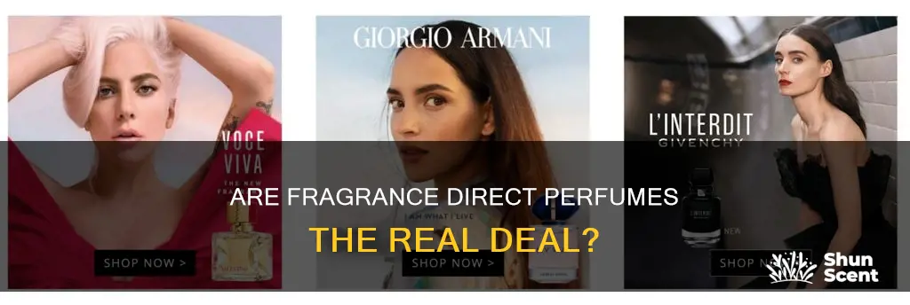is perfume from fragrance direct genuine