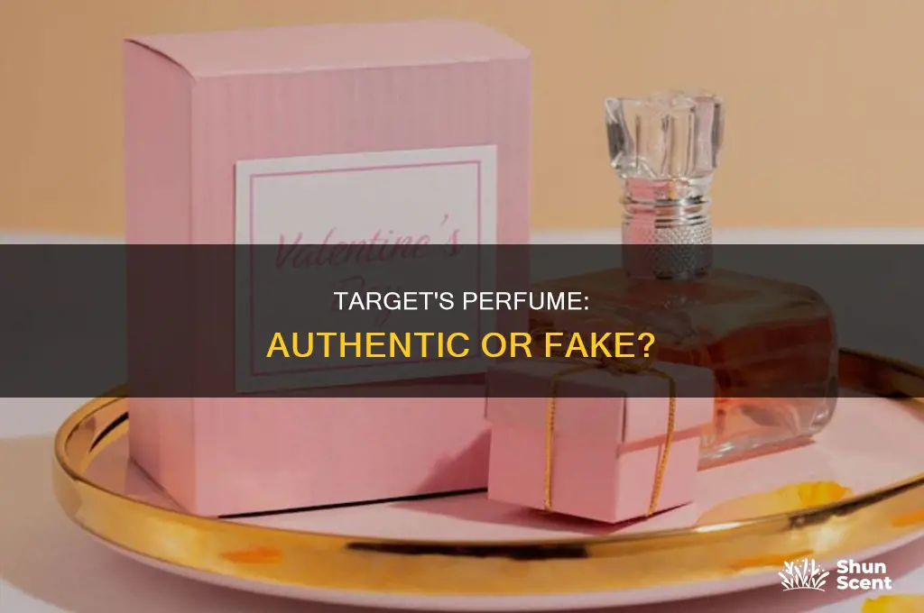 is perfume from target real