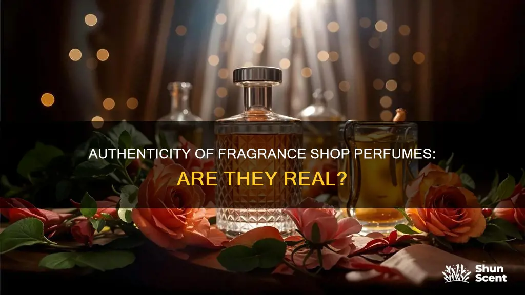 is perfume from the fragrance shop real