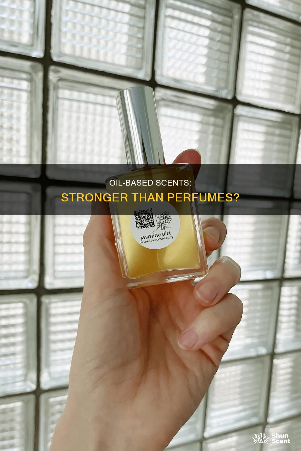 is perfume oil stronger than perfume