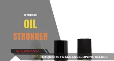 Perfume Oil: More Potent Scent, Longer-Lasting