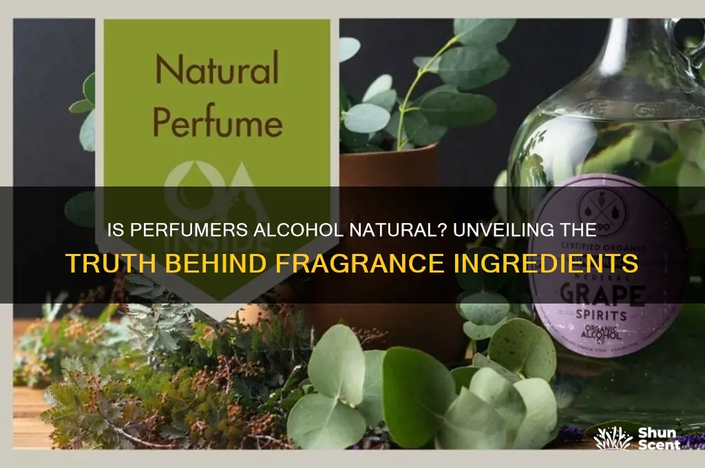is perfumers alcohol natural