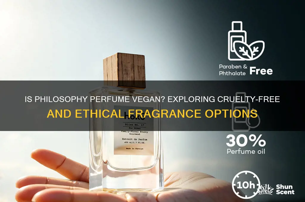is philosophy perfume vegan