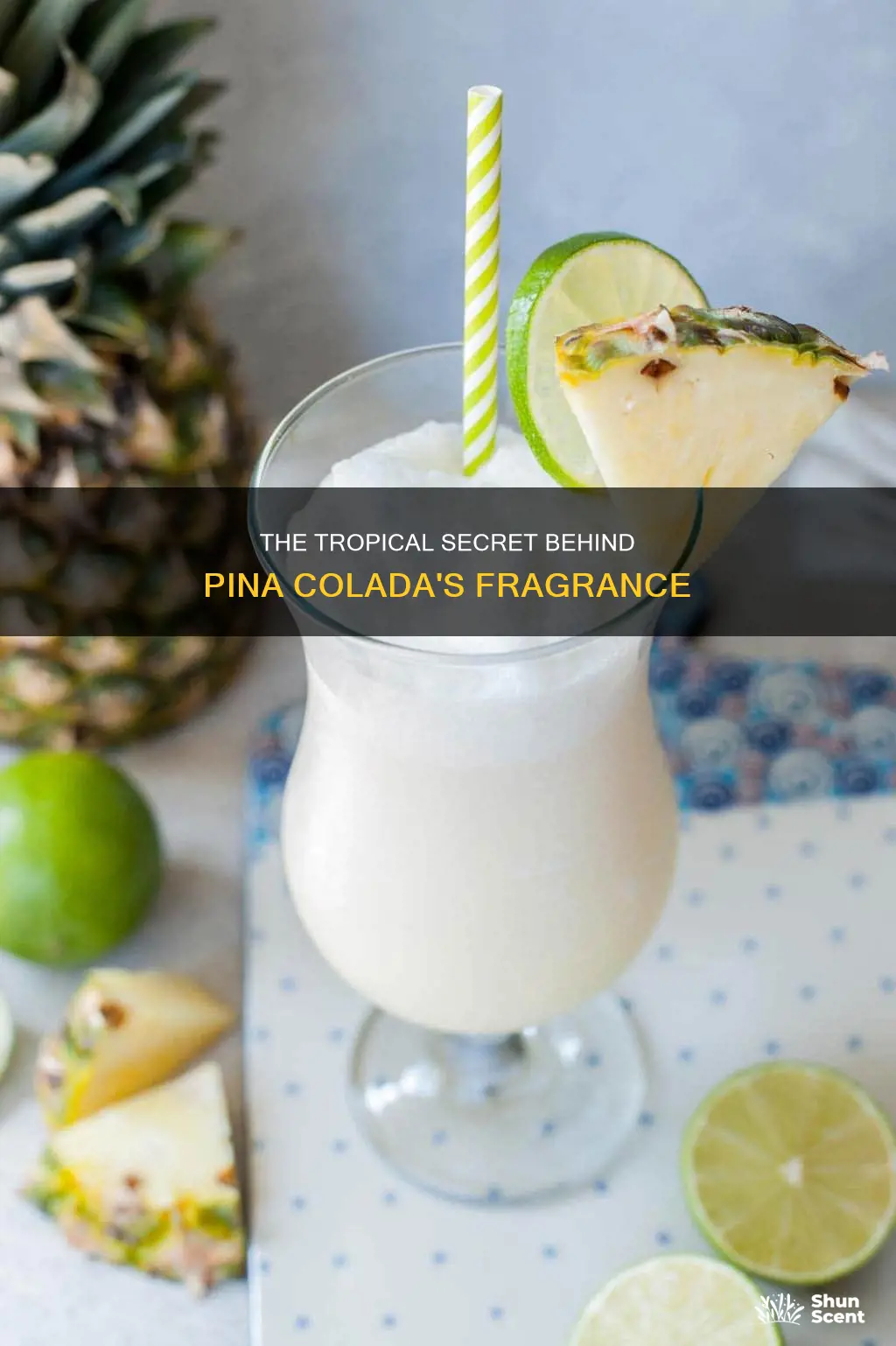 is pina colada fragrance made wit coconut