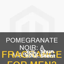 is pomegranate noir cologne for men