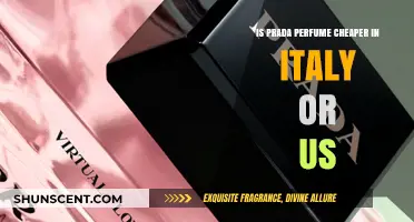 Prada Perfume Price Comparison: Italy vs. US - Which is Cheaper?