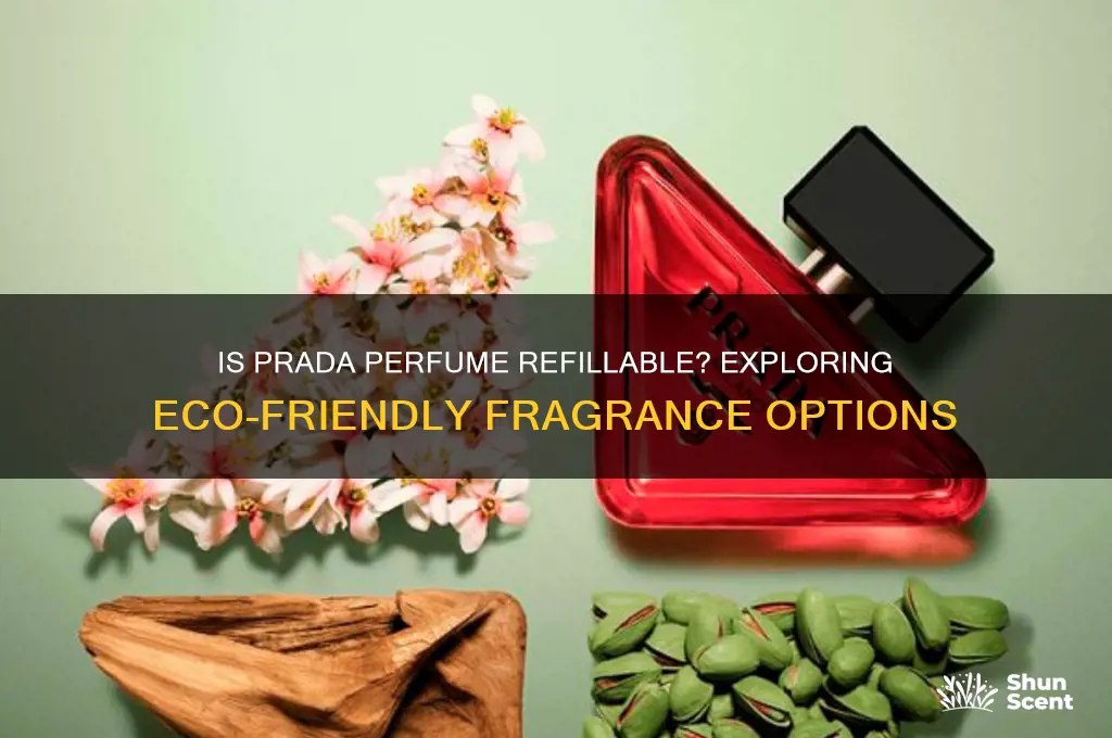 is prada perfume refillable