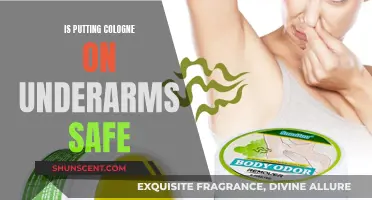 Colognes on Underarms: Safe or Not?