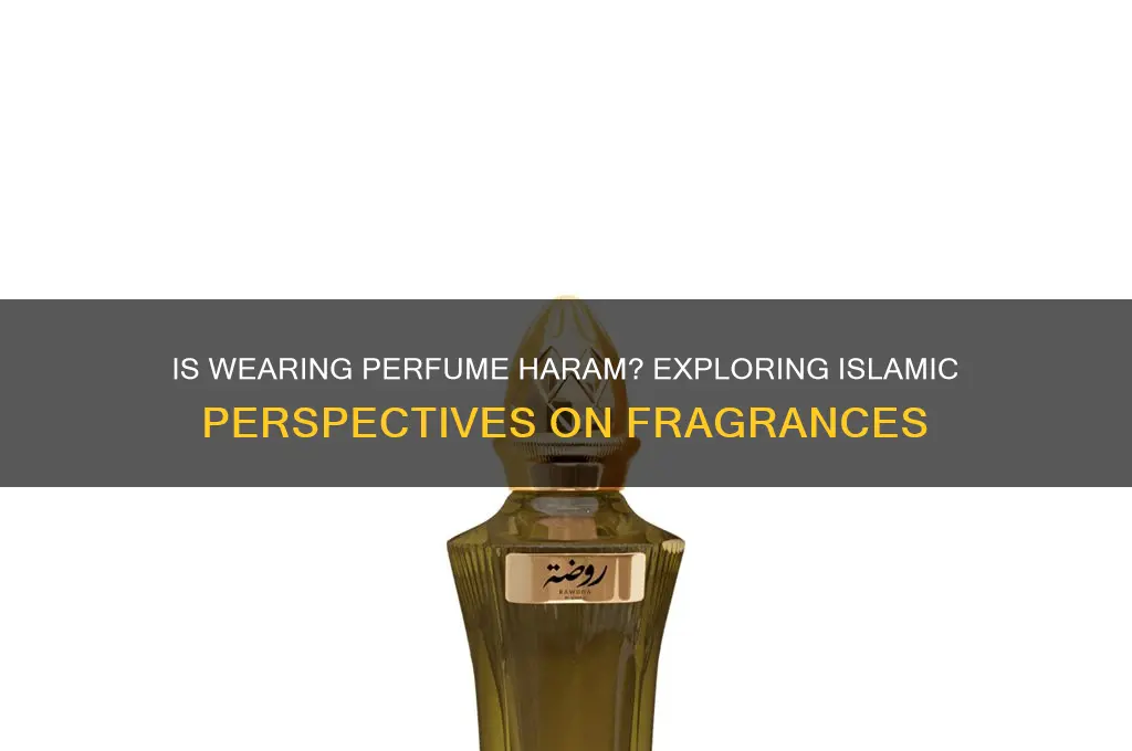 is putting perfume haram