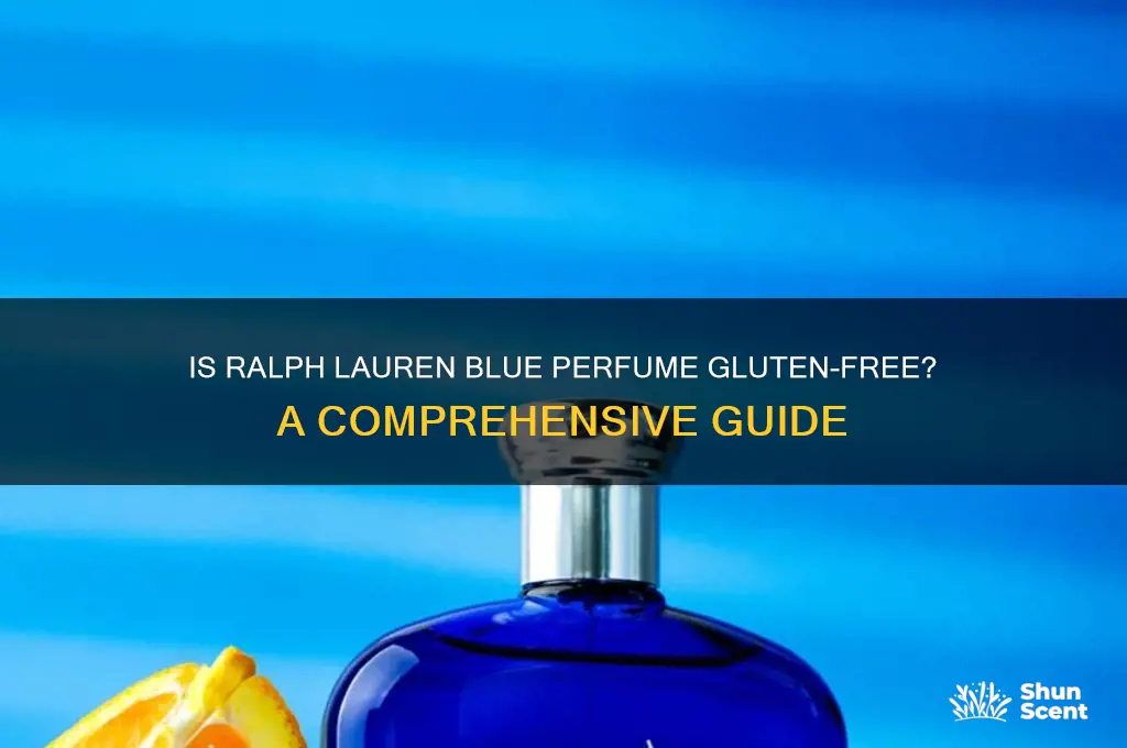 is ralph lauren blue perfume gluten free
