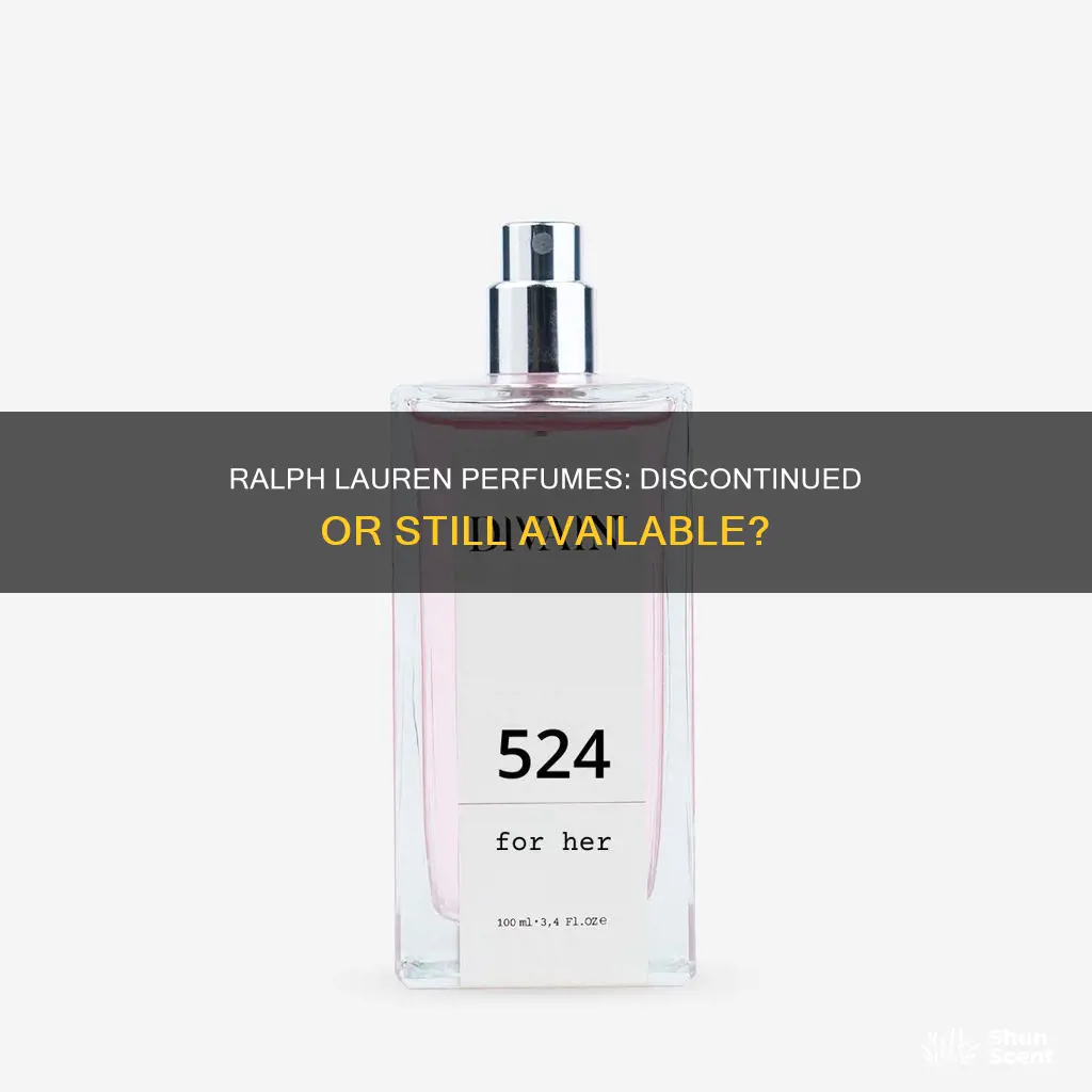 is ralph lauren perfume discontinued